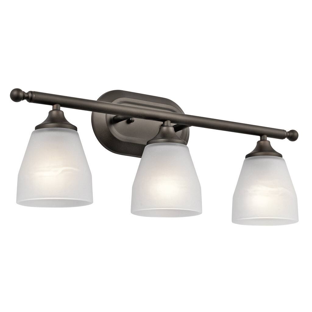 Kichler Lighting Ansonia Collection 3-light Olde Bronze Bath/Vanity Light