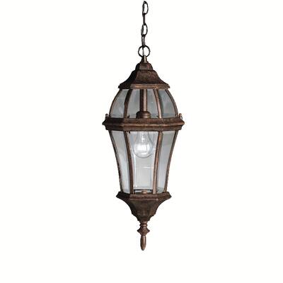 Kichler Lighting Townhouse Collection 1-light Tannery Bronze Outdoor Post Mount