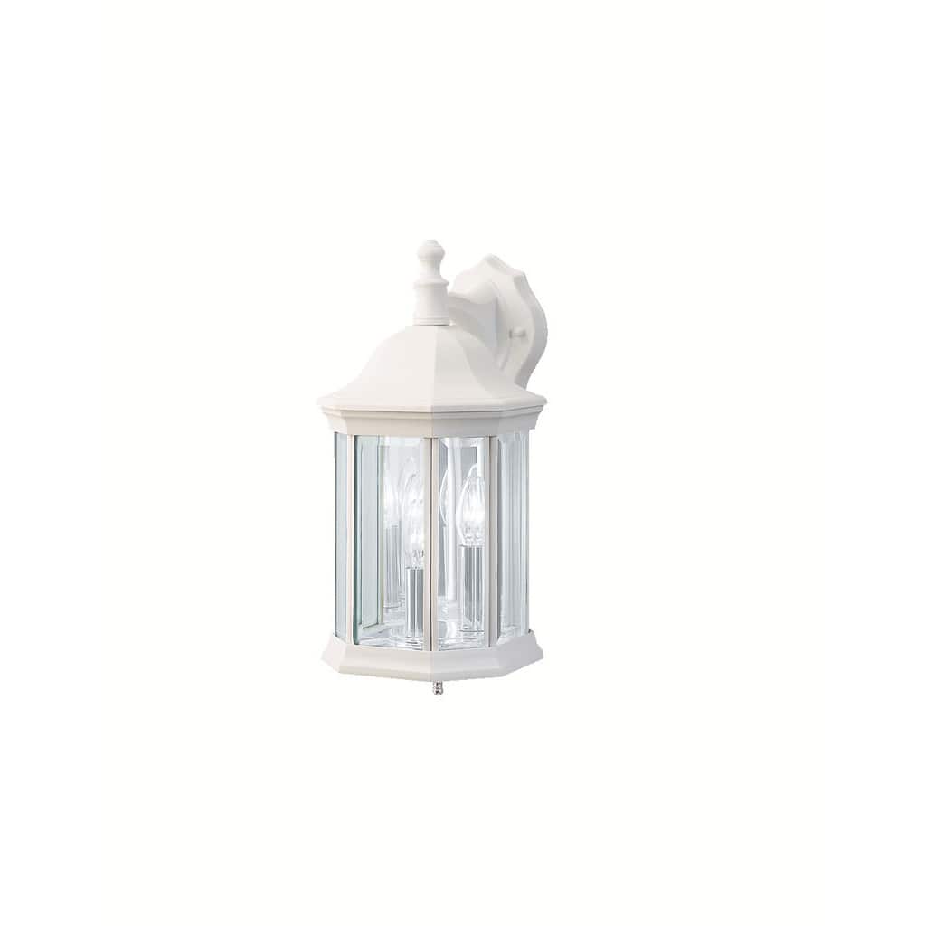 Kichler Lighting Chesapeake 3-light White Wall Lantern