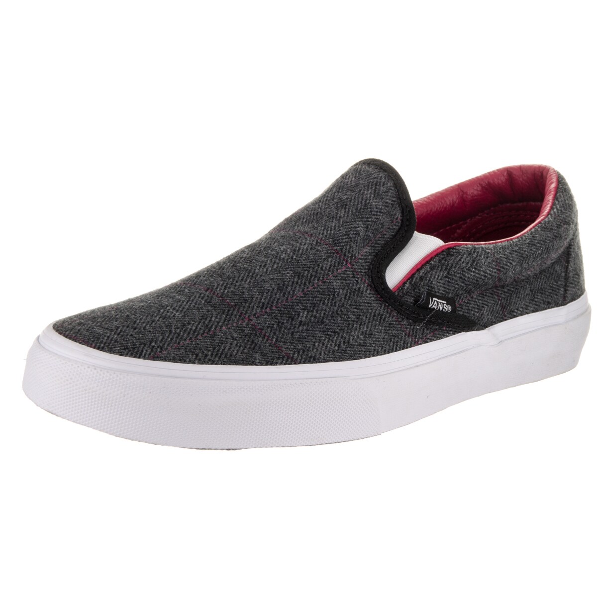 vans tweed slip on