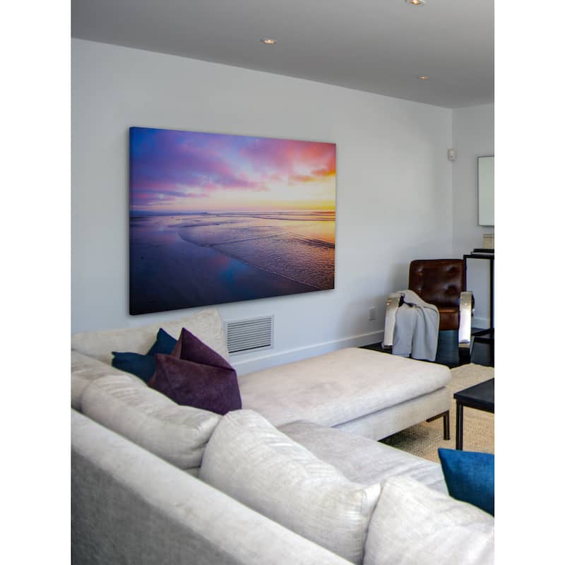 Marmont Hill - 'Candied Skies' by Morgan J Hartley Painting Print on Wrapped Canvas - Multi-Color
