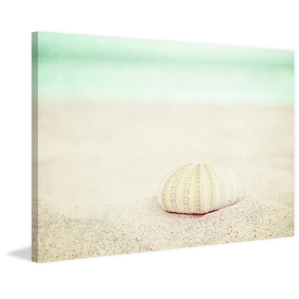 Marmont Hill - 'Green Seas' by Morgan J Hartley Painting Print on Wrapped Canvas - Multi-Color