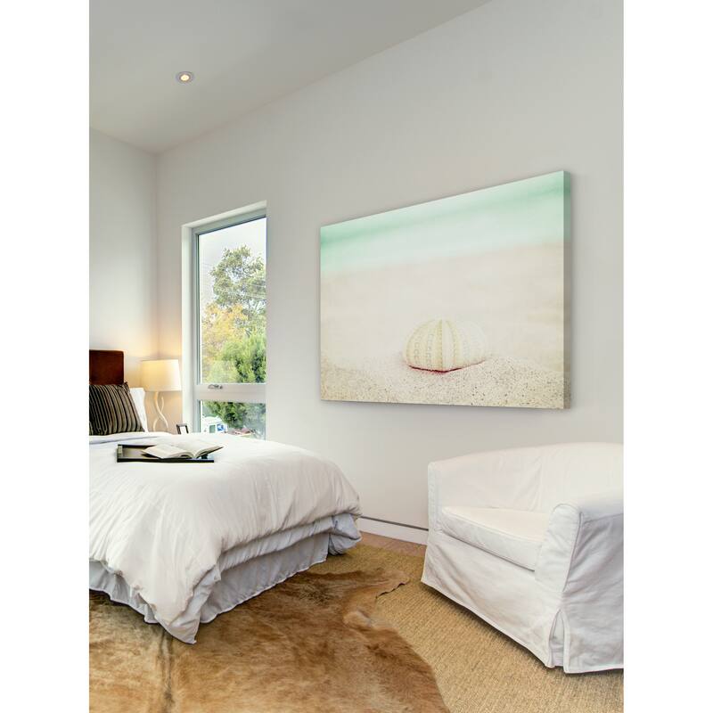 Marmont Hill - 'Green Seas' by Morgan J Hartley Painting Print on Wrapped Canvas - Multi-Color
