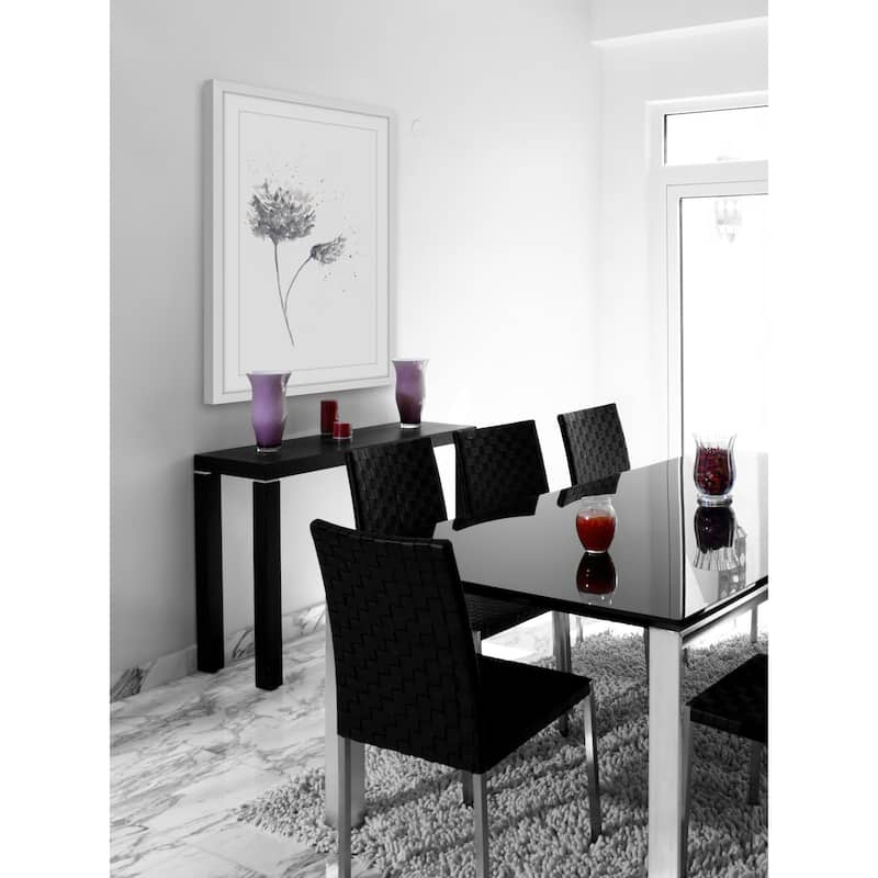 Marmont Hill - 'Black and White Peony' by Thimble Sparrow Framed Painting Print - Multi-Color