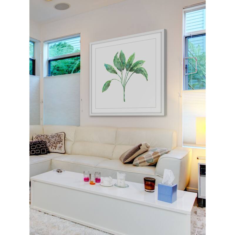 Marmont Hill - 'Sage Herb' by Thimble Sparrow Framed Painting Print - Multi-Color