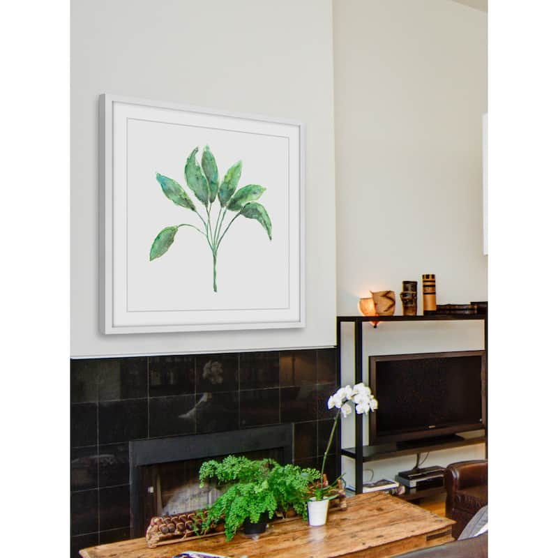 Marmont Hill - 'Sage Herb' by Thimble Sparrow Framed Painting Print - Multi-Color