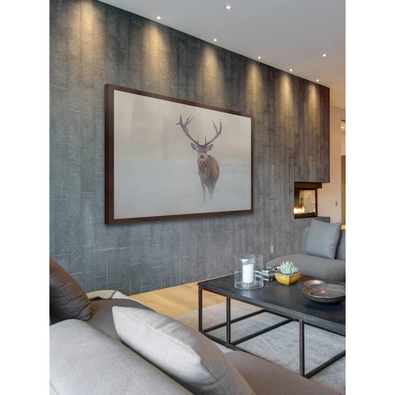 Marmont Hill - 'The Lone Buck' Framed Painting Print - Multi-Color