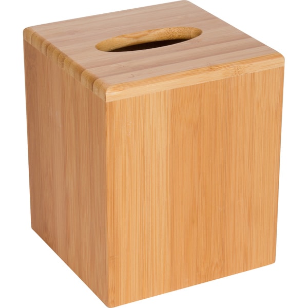 Bamboo kleenex box sale cover