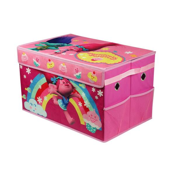 Mini Collapsable Storage Rack Trolls Mini Collapsible Storage Trunk - Bed Bath & Beyond - 13681129