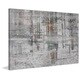 preview thumbnail 2 of 5, Parvez Taj - 'Blizzard' Painting Print on Wrapped Canvas