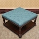 preview thumbnail 4 of 5, Cairona Fabric 30-inch Tufted Shelved Ottoman