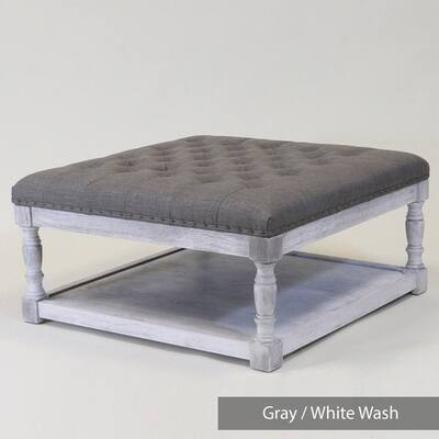 Buy White Farmhouse Ottomans Storage Ottomans Online At