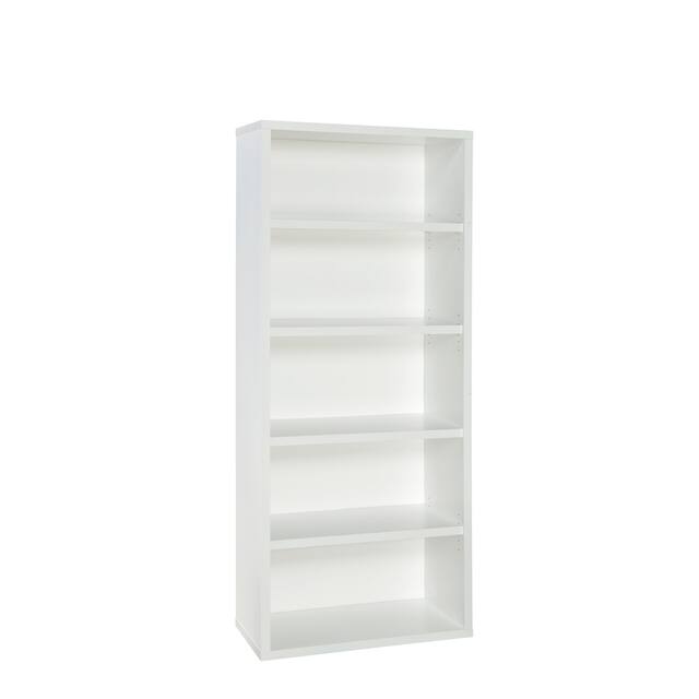 ClosetMaid Premium White 5-shelf Adjustable Bookcase