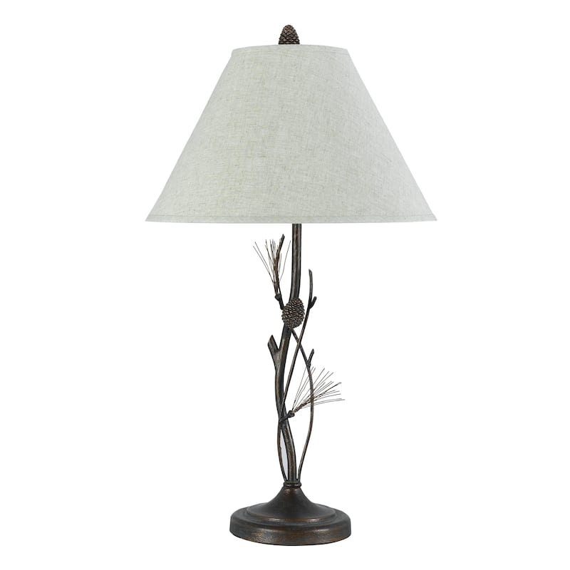 150W 3-way Pine Twig Iron Table Lamp