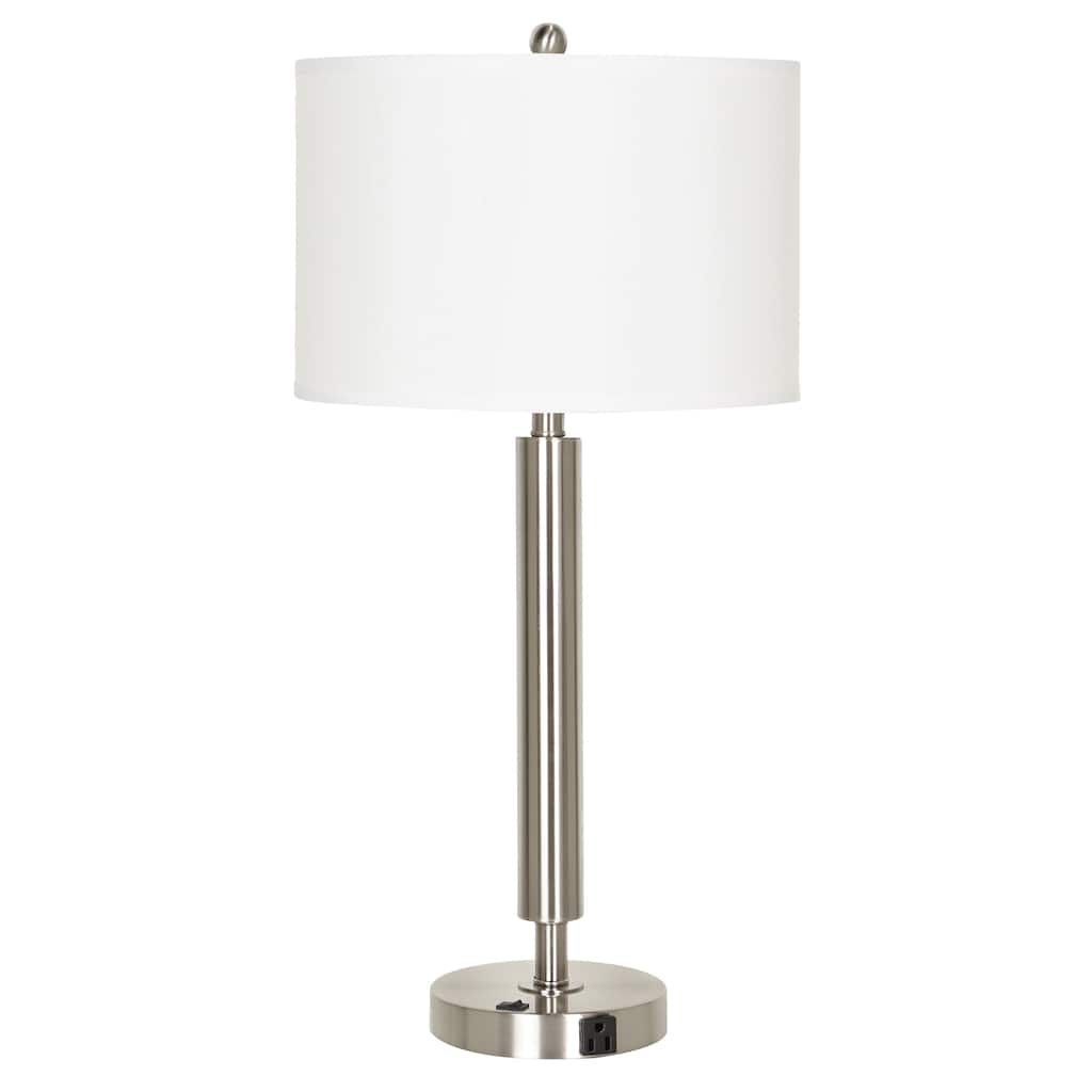100-watt Single Outlet Rocker Switch Lamp