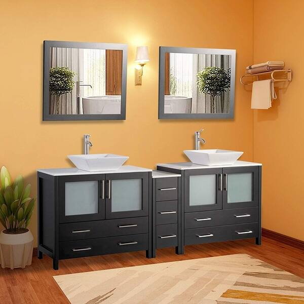Innovative Wicker Hamper In Bathroom Traditional With Master Bath Vanity Next To Vanity Towers Alongside Double Vanity 96 Inch And Makeup Table Bathroom Vanity