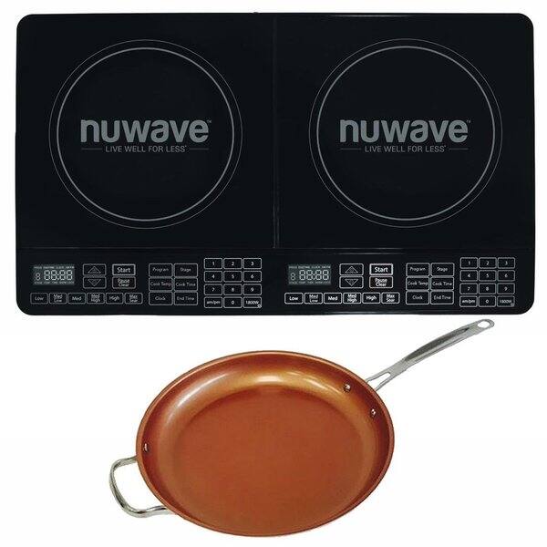 Shop Nuwave Double Precision Induction Cooktop Burner W 12 Inch