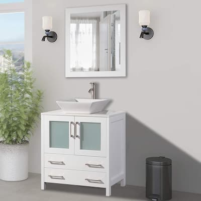 Buy Vessel Bathroom Vanities Vanity Cabinets Online At Overstock