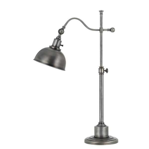 Shop 60W Portico metal adjustable table lamp with metal ...