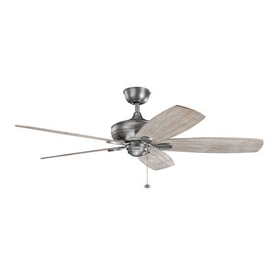 Kichler Lighting Ashbyrn Collection 60-inch Antique Pewter Ceiling Fan