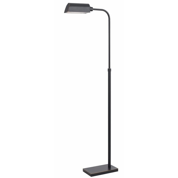 chrome pharmacy floor lamp