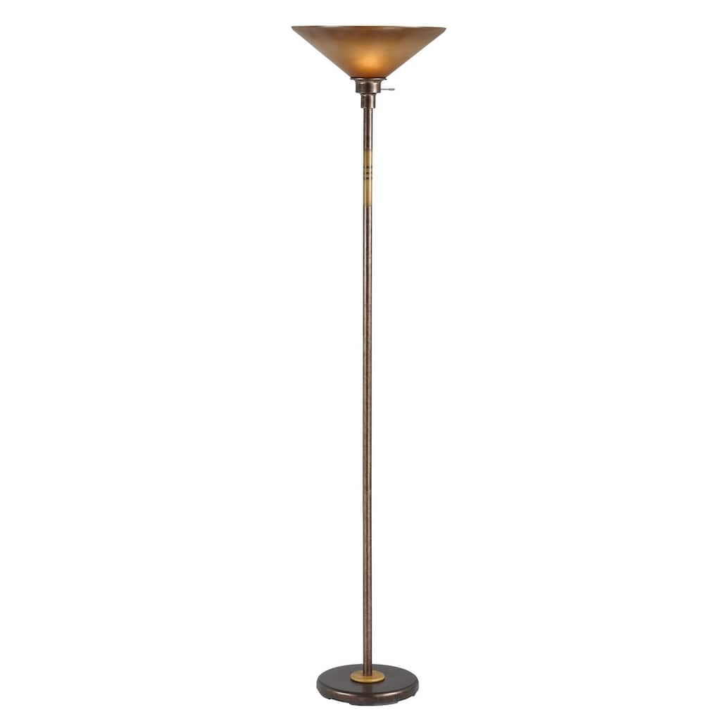Soho Metal 3-way 150-watt Torchiere Lamp