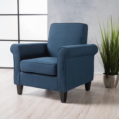 Freemont Fabric Club Chair by Christopher Knight Home
