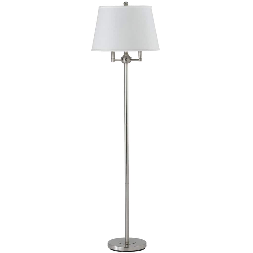 Andros Brushed Steel 150-watt 6-way Floor Lamp