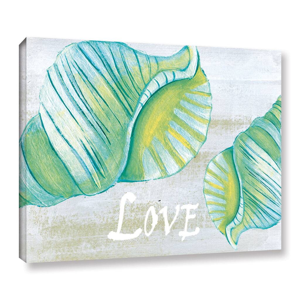 Shanni Welsh's 'Coastal Christmas' Gallery Wrapped Canvas - Multi-Color