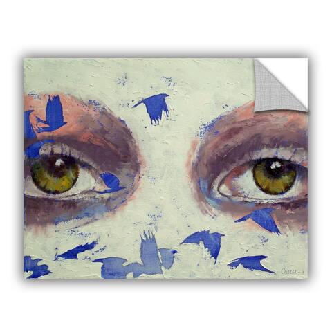 ArtAppealz Michael Creese's 'The Crow is My Only Friend' Removable Wall Art Mural