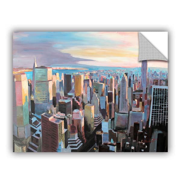 Artappealz Marcus Martina Bleichner S New York City Skyline In Sunlight Removable Wall Art Mural Overstock