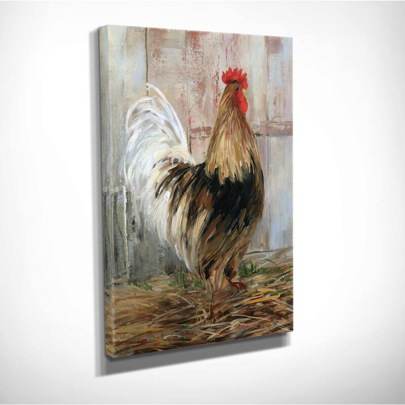 Wexford Home 'Farmhouse Rooster' Canvas Wall Art