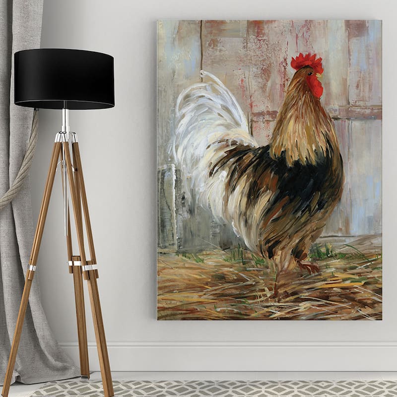 Wexford Home 'Farmhouse Rooster' Canvas Wall Art