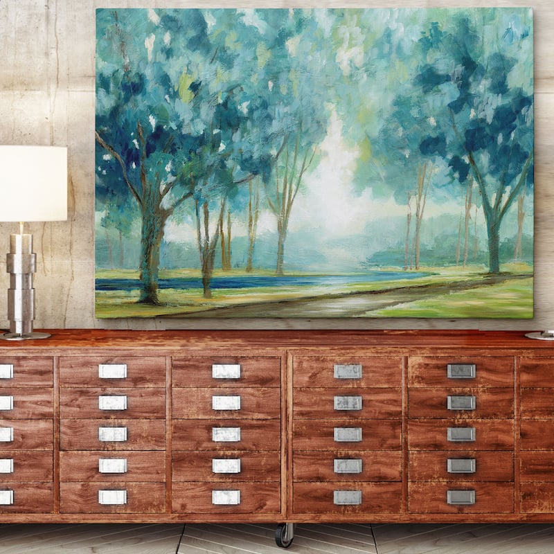 Ombre Afternoon Canvas Wall Art