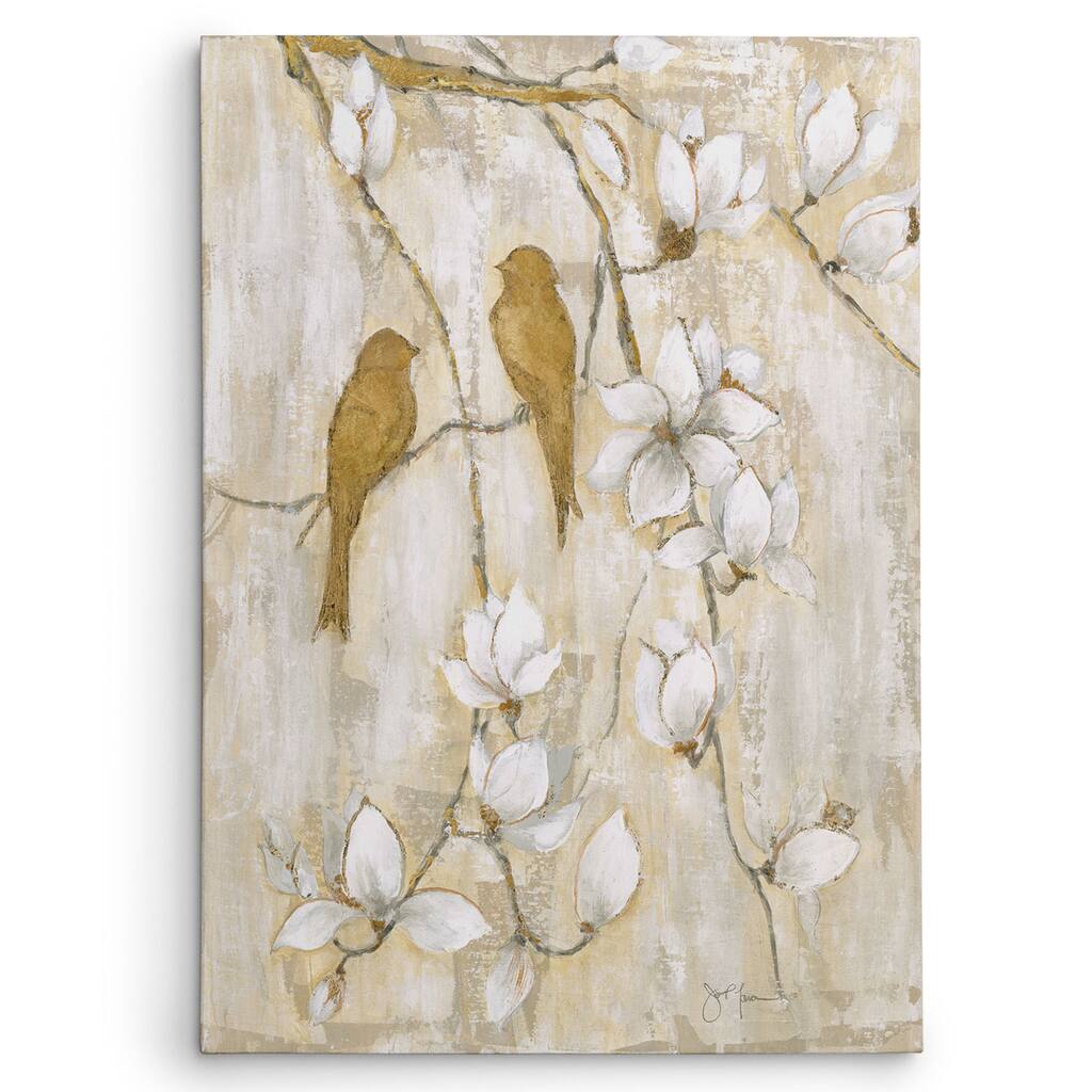 Janet Tava 'Song of Spring I' Canvas Print