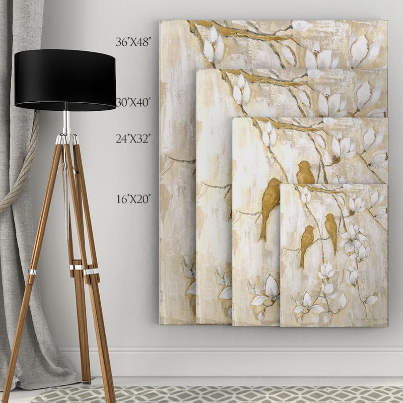 Janet Tava 'Song of Spring I' Canvas Print