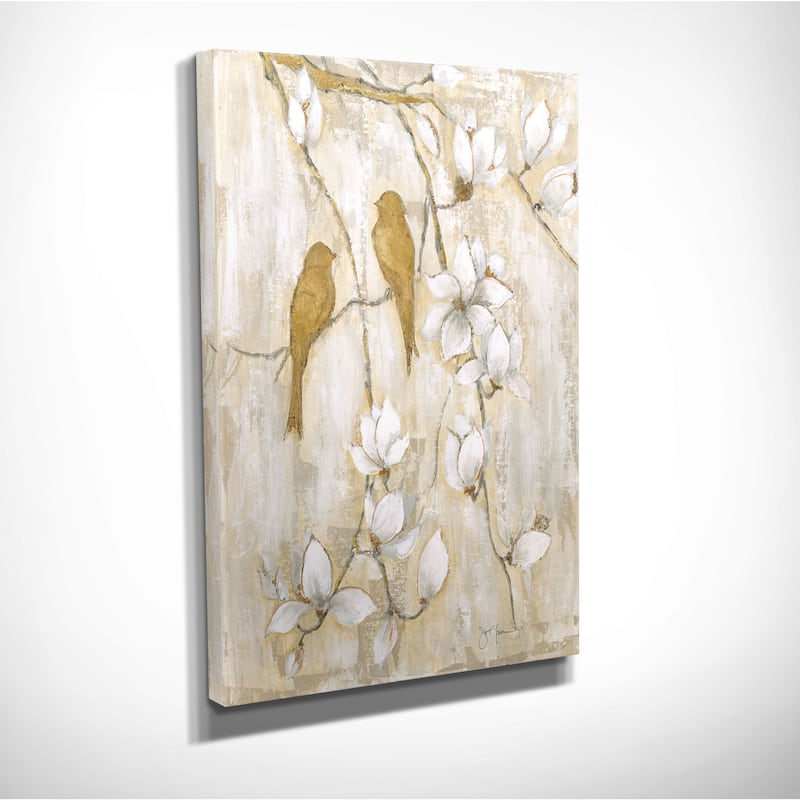 Janet Tava 'Song of Spring I' Canvas Print