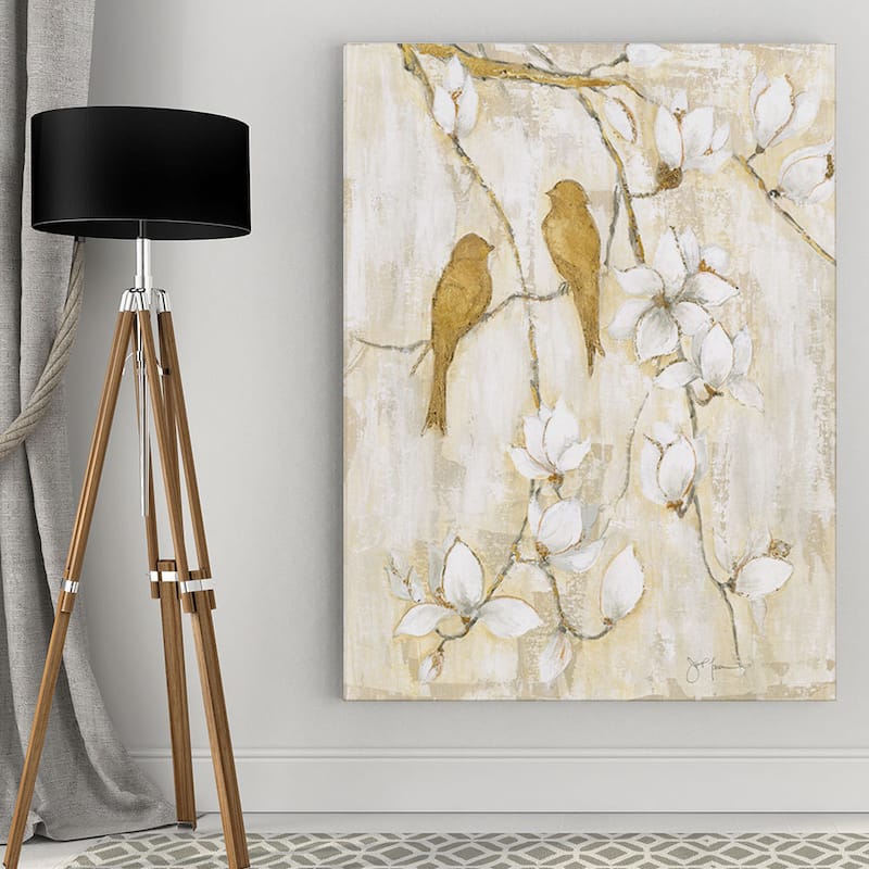 Janet Tava 'Song of Spring I' Canvas Print