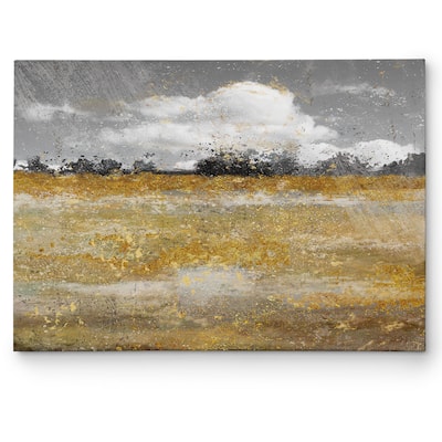 Wexford Home 'Meadow Shimmer II' Gallery Wrapped Canvas Wall Art