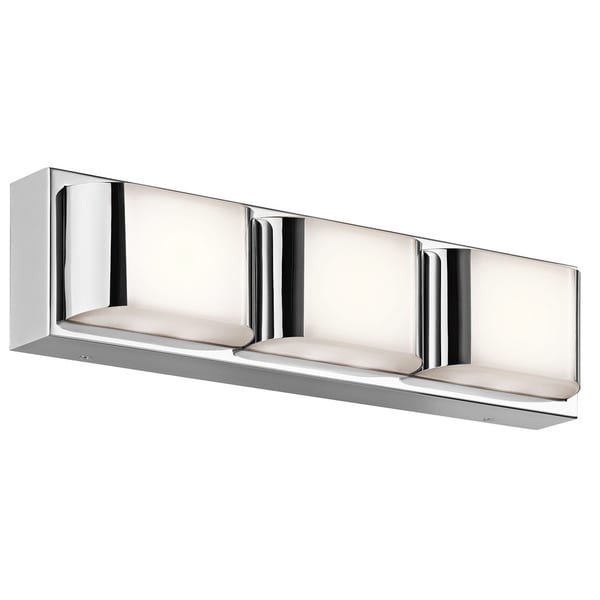 Led Bath Vanity Lighting kichler lighting nita collection 1-light chrome led bath/vanity Led Bath Vanity Lighting kichler lighting nita collection 1-light chrome led bath/vanity