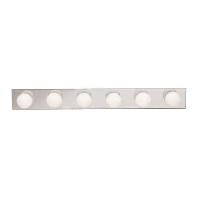 Kichler Lighting Utilitarian 6-light Chrome Bath/Vanity Light