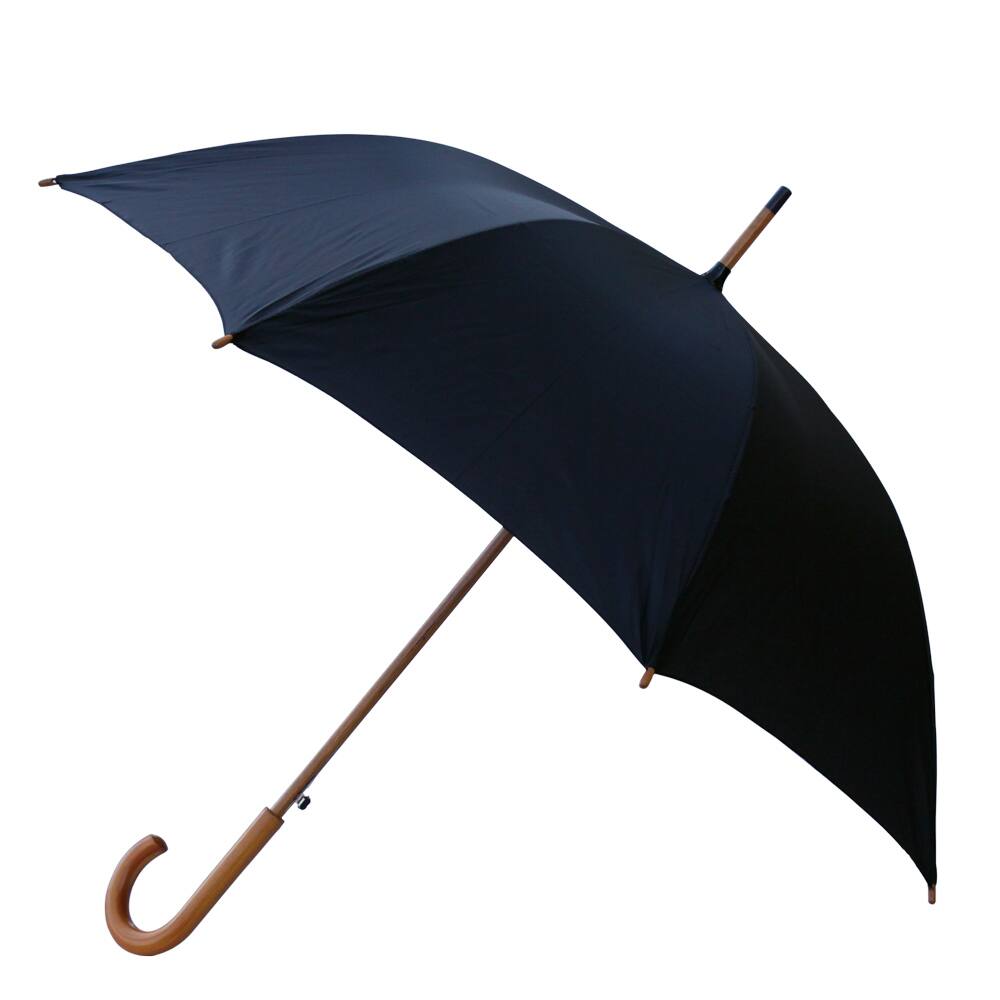 RainWorthy 48-inch Luxury Wood Handle Umbrella - L