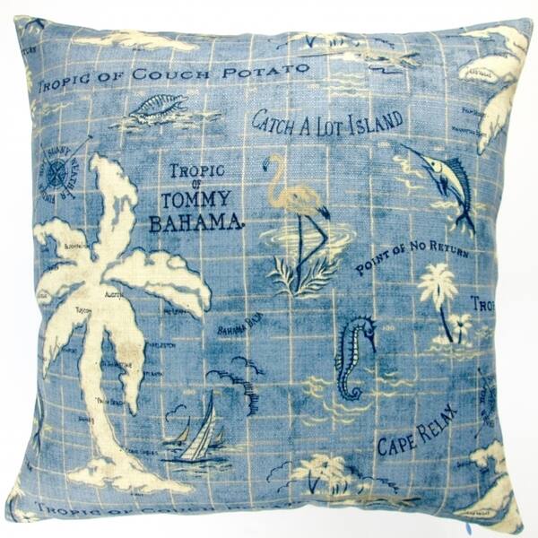 Shop Artisan Pillows 18 Inch Indoor Outdoor Tropical Island Song