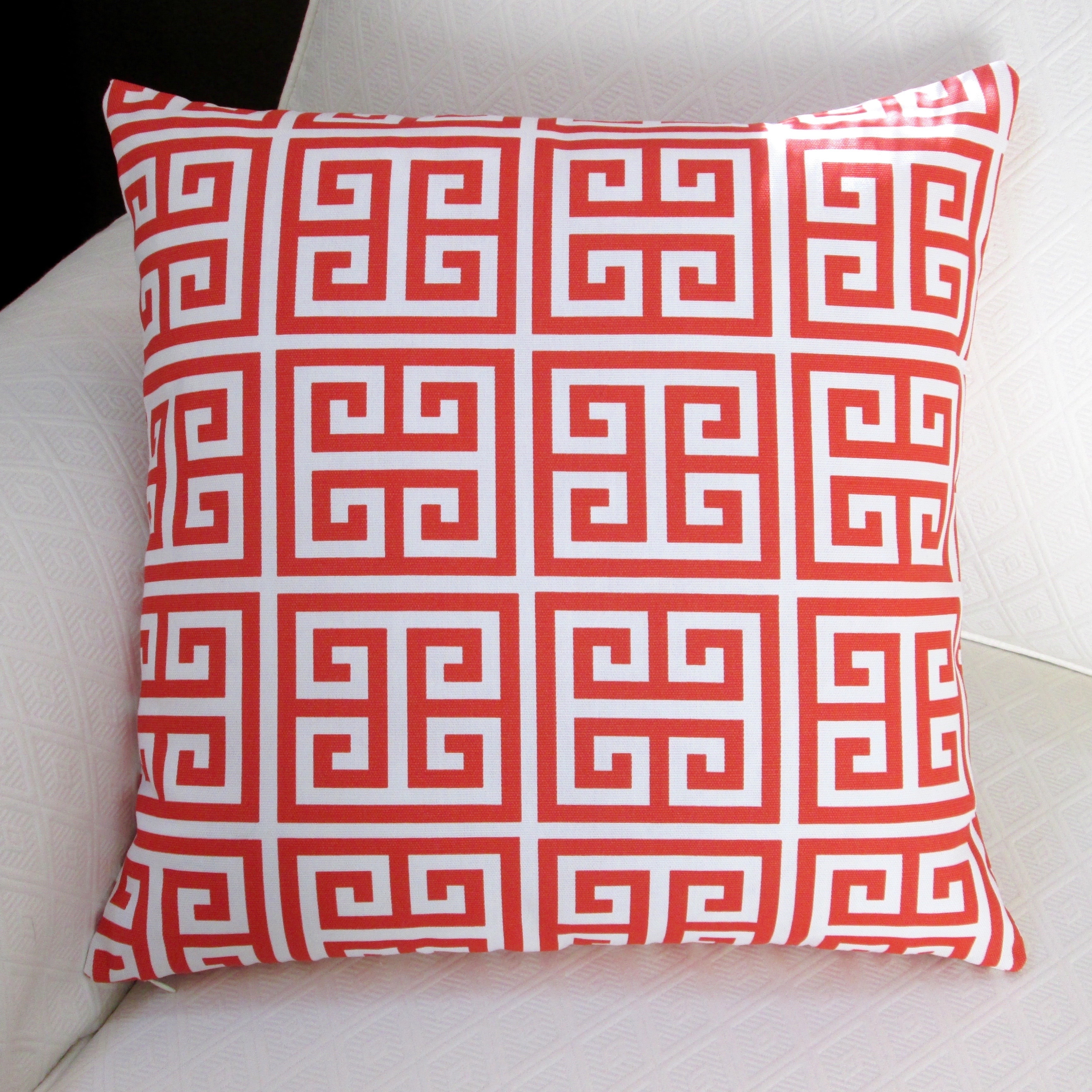 Artisan Pillows 18-inch Indoor/Outdoor Modern Geometric Garden Maze in  Orange Brown Caramel - Pillow Cover Only (Set of 2) - Bed Bath & Beyond -  17037456