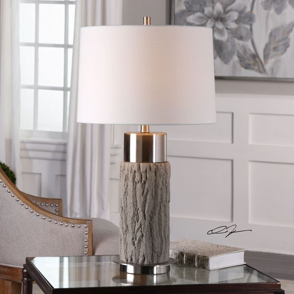 Uttermost Bartley Old Wood Table Lamp