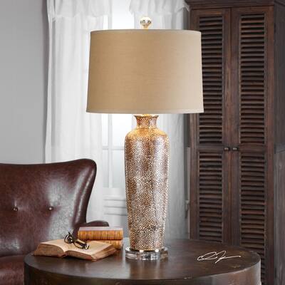 Uttermost Reptila Textured Ceramic Lamp