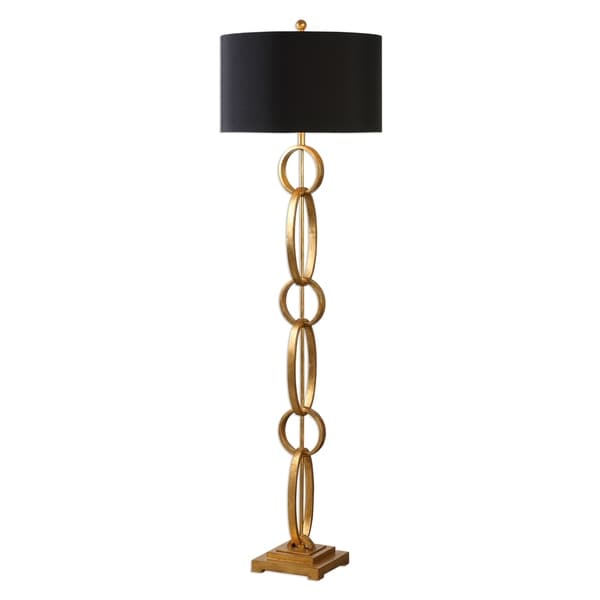 gold floor lamp