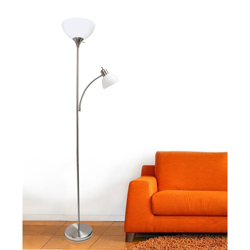 Porch & Den Brumback Floor Lamp with Reading Light