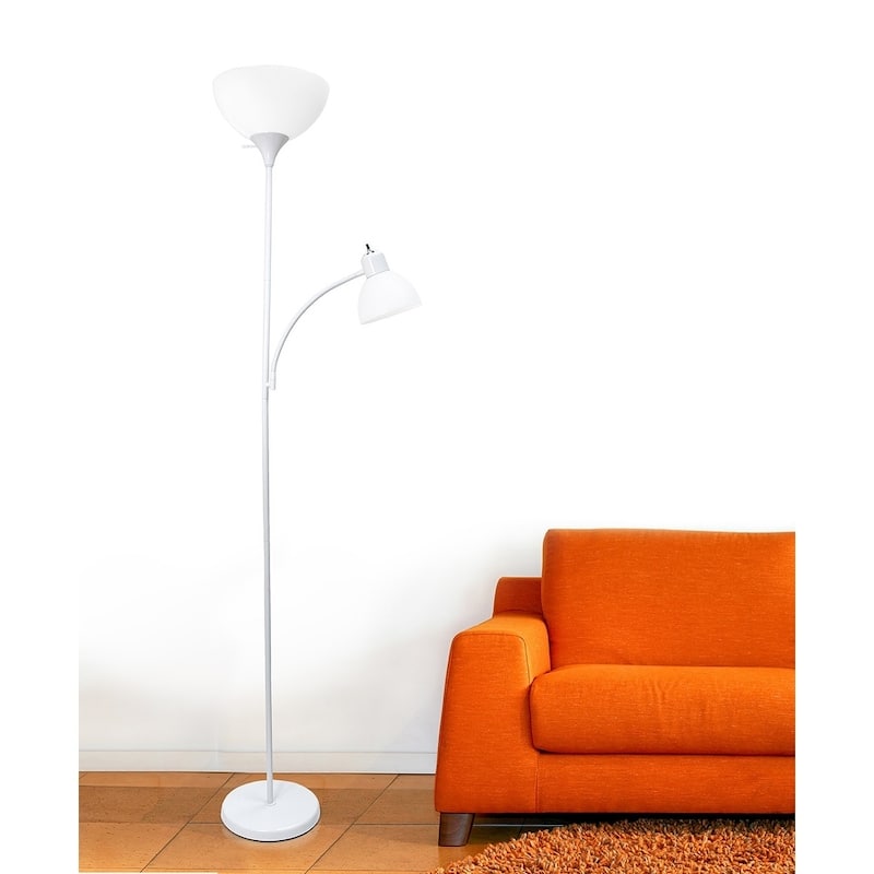 Porch & Den Brumback Floor Lamp with Reading Light
