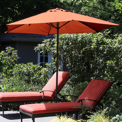 Orange Pure Garden Patio Umbrellas Online At Our Orange Pure Garden Patio Umbrellas